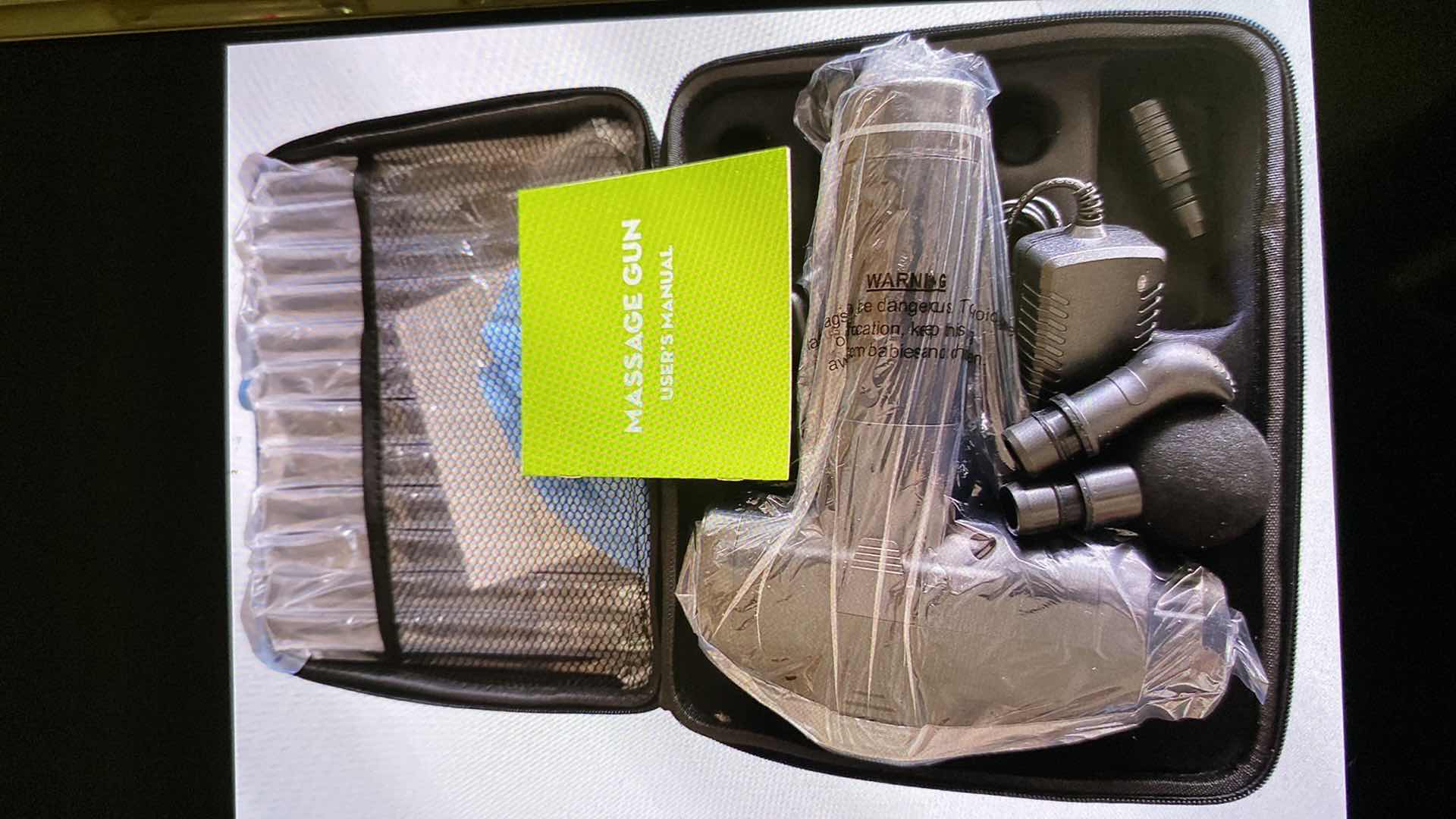 Photo 1 of OLSKY MASSAGE GUN, DEEP TISSUE HIGH INTENSITY PERCUSSION MASSAGE DEVICE FOR PAIN RELIEF