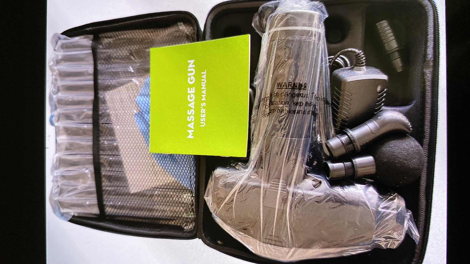 Photo 1 of OLSKY MASSAGE GUN, DEEP TISSUE HIGH INTENSITY PERCUSSION MASSAGE DEVICE FOR PAIN RELIEF