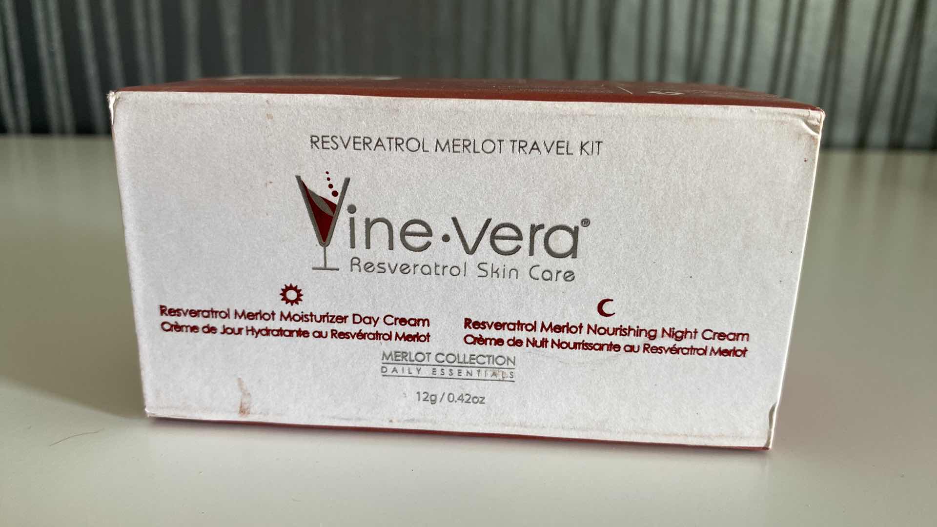 Photo 1 of VINE VERA RESVERATROL MERLOT TRAVEL KIT MOISTURIZER DAY CREAM AND NIGHT CREAM