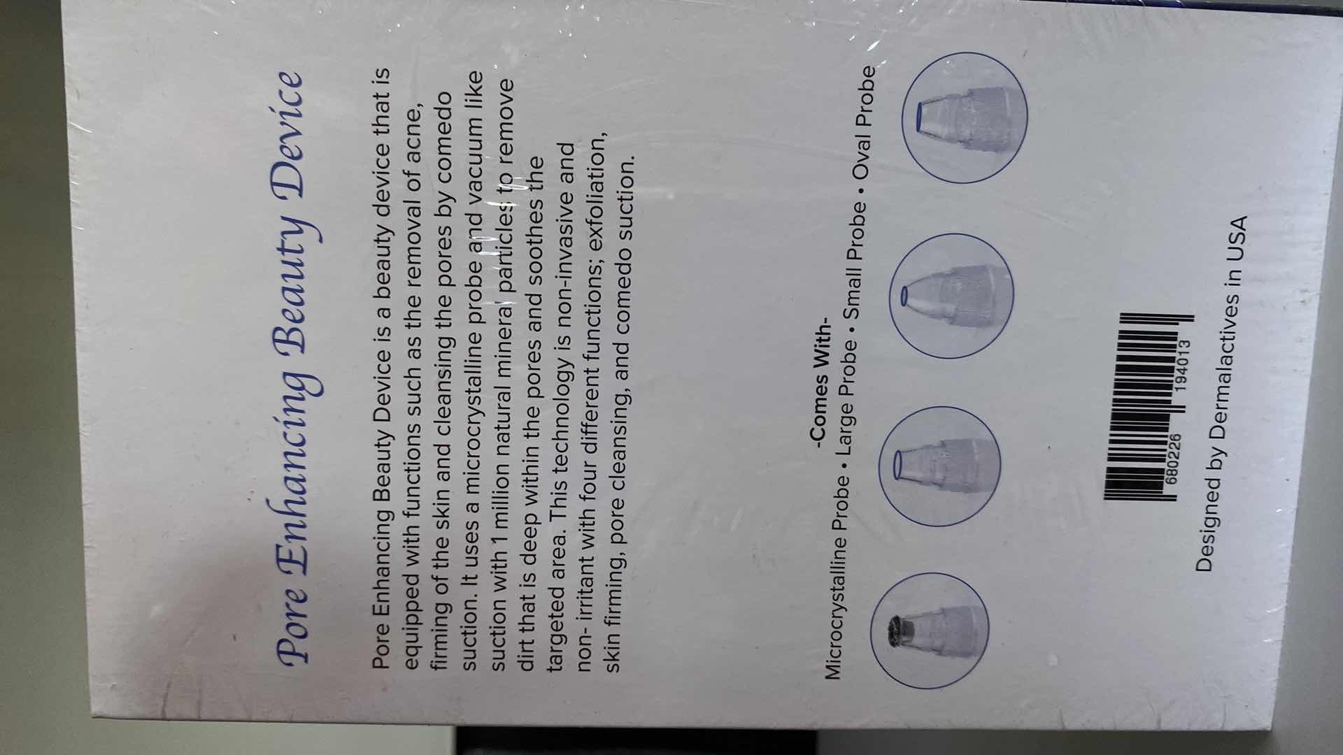 Photo 2 of DERMALACTIVES PORE ENHANCING BEAUTY DEVICE WITH MULTIPLE FUNCTIONS NON INVASIVE