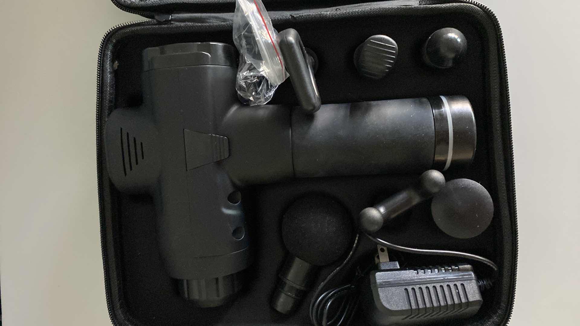 Photo 1 of MASSAGE GUN, DEEP TISSUE HIGH INTENSIFY PERCUSSION MASSAGE DEVICE FOR PAIN RELIEF