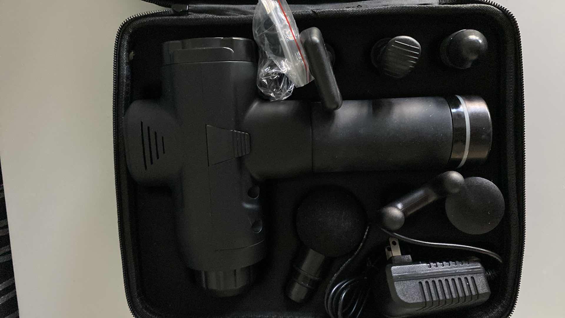 Photo 1 of MASSAGE GUN, DEEP TISSUE HIGH INTENSIFY PERCUSSION MASSAGE DEVICE FOR PAIN RELIEF