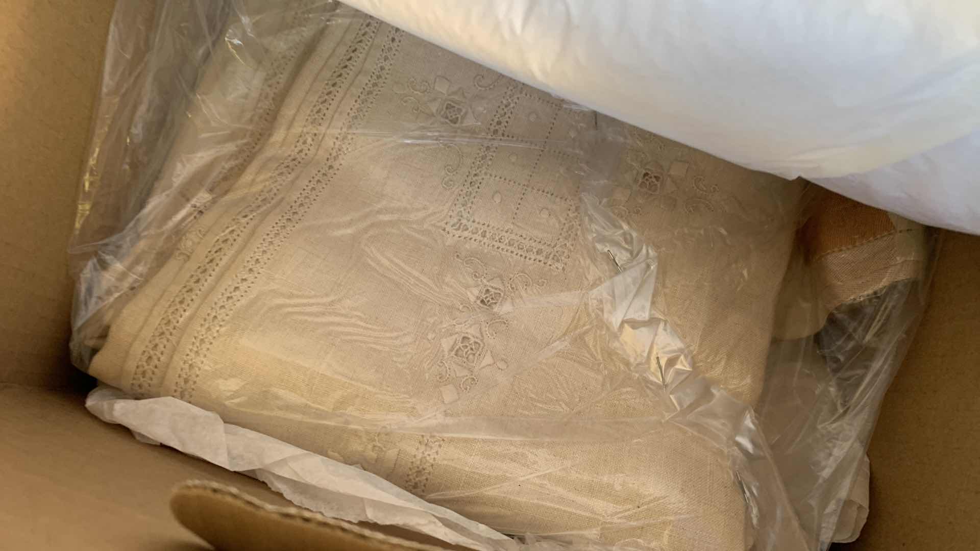 Photo 1 of ASSORTED HAND EMBROIDERED PIECES