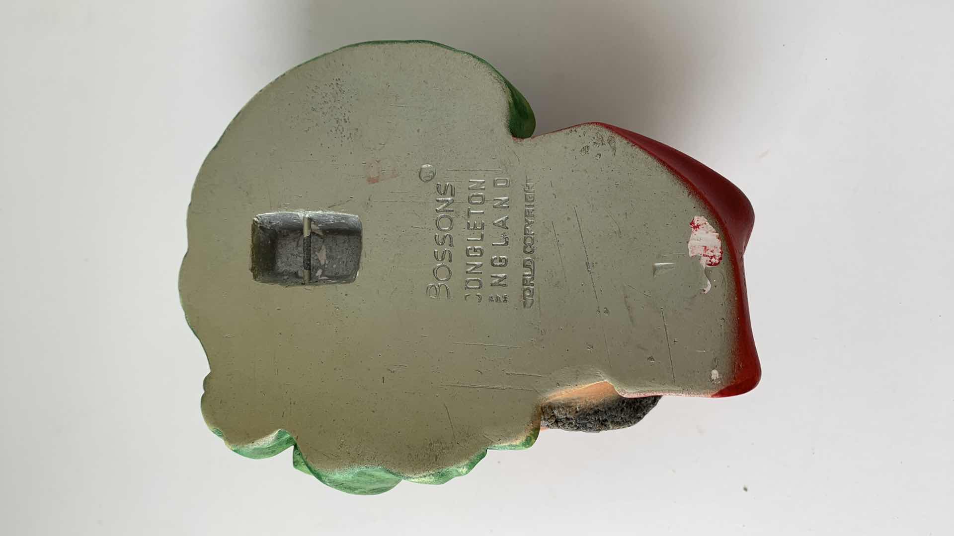 Photo 1 of BOSSONS CONGLETON ENGLAND CHALKWARE HEAD 5.5” TALL