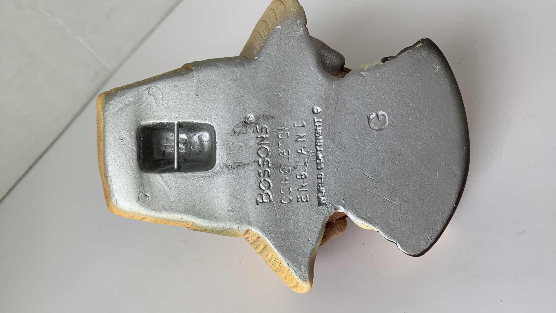 Photo 1 of BOSSONS CONGLETON ENGLAND CHALKWARE HEAD 5.5” TALL