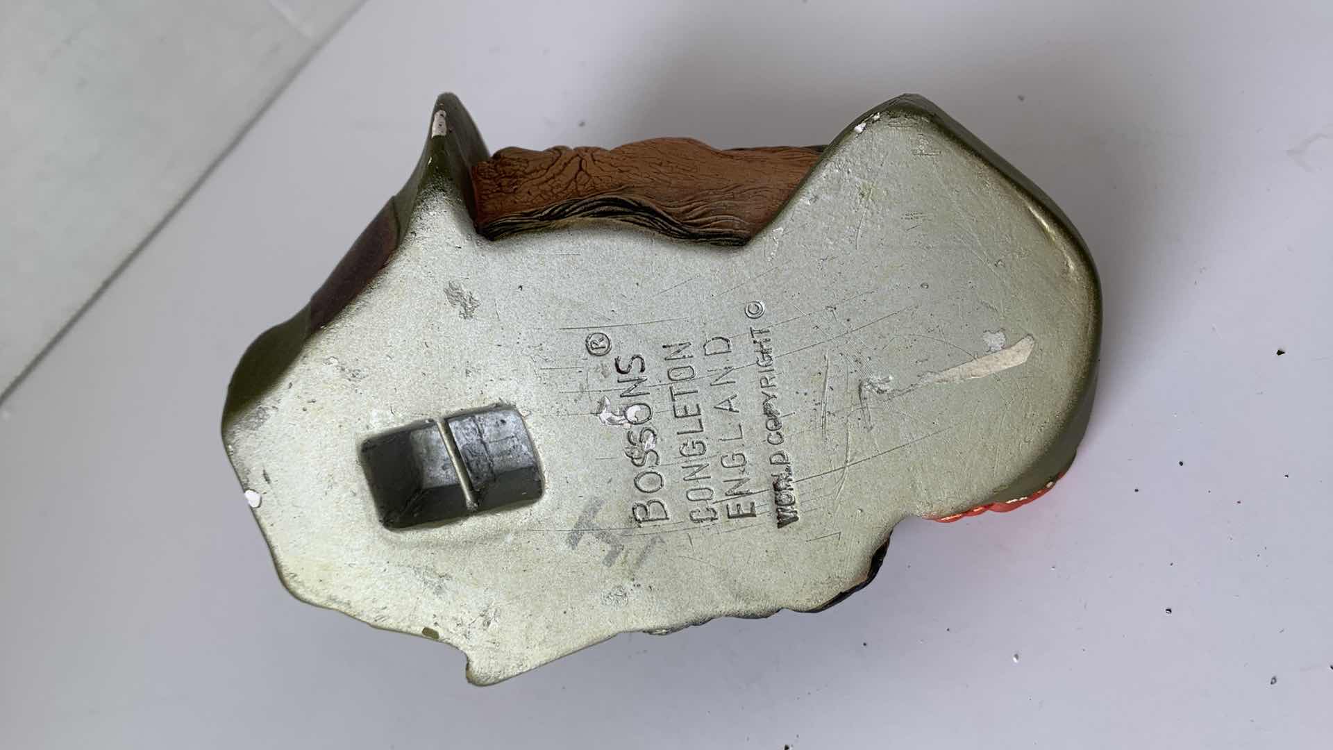 Photo 1 of BOSSONS CONGLETON ENGLAND CHALKWARE HEAD 5.5” TALL