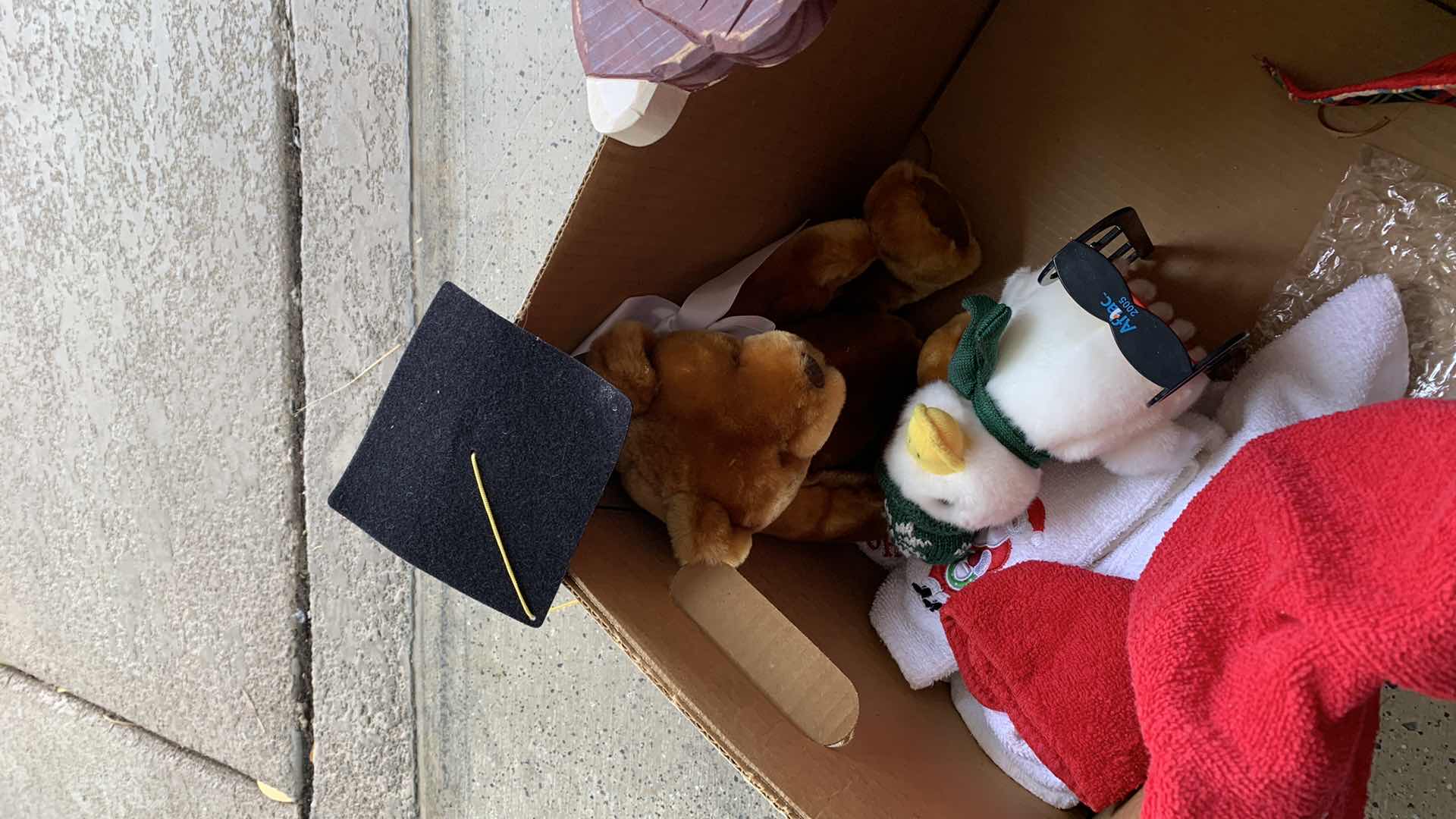 Photo 1 of BOX OF HOLIDAY DECORATIONS