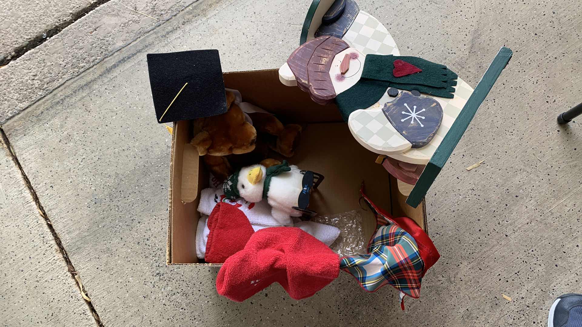 Photo 1 of BOX OF HOLIDAY DECORATIONS