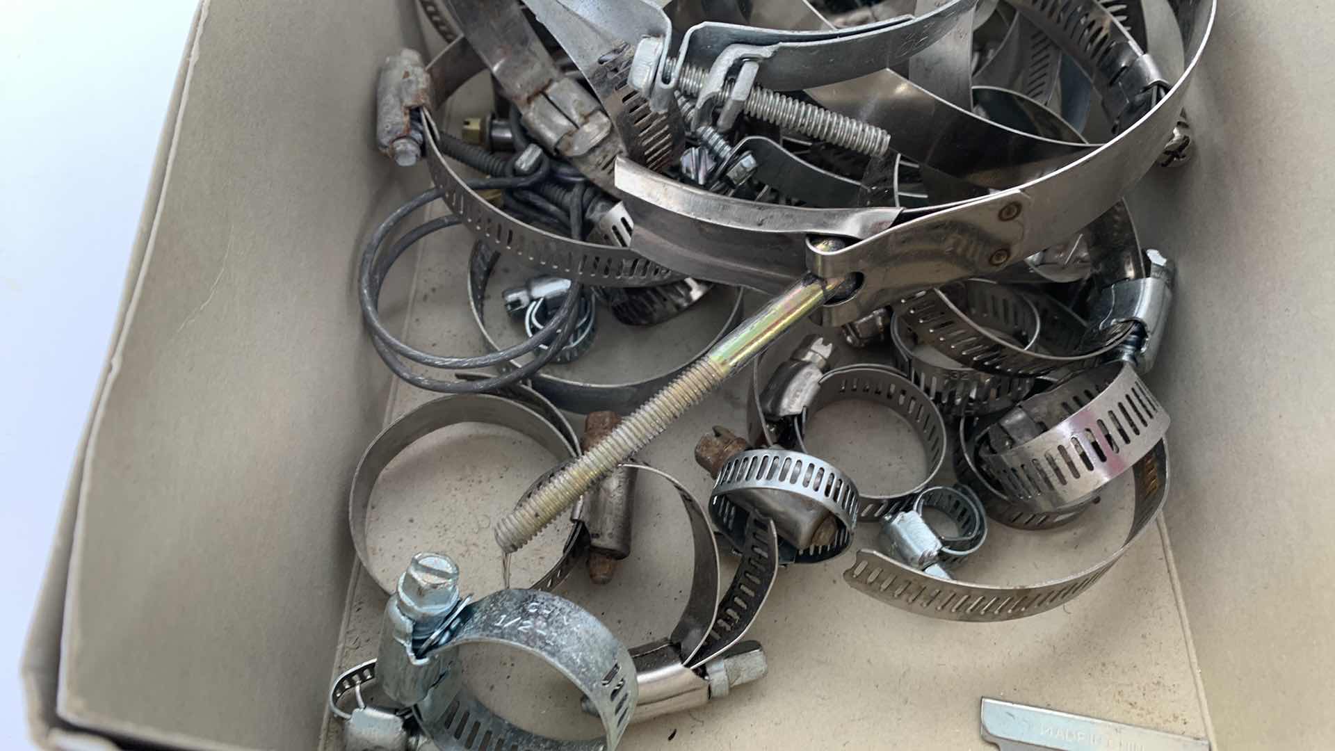 Photo 1 of ASSORTED CIRCULAR HOSE CLAMPS