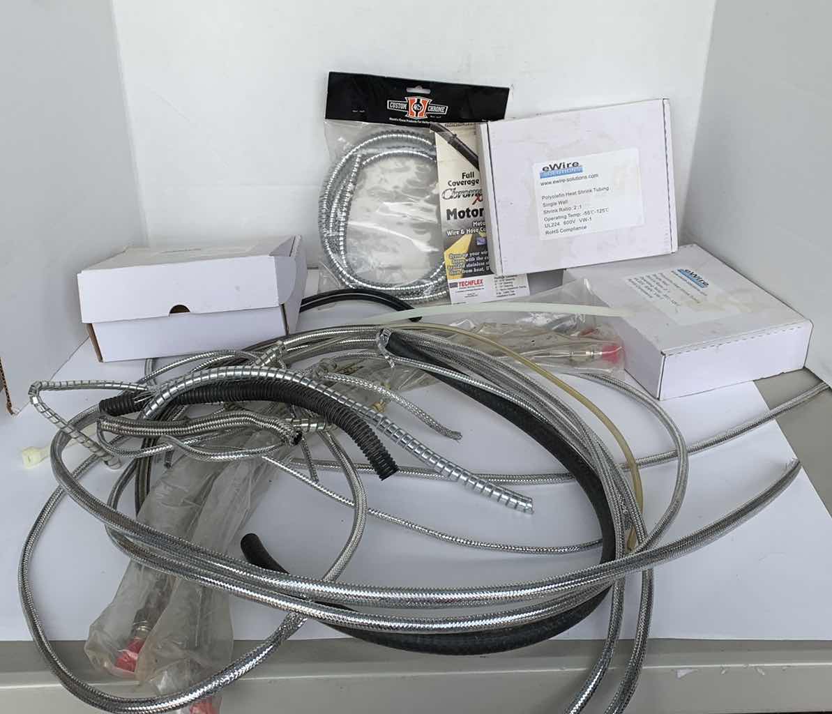 Photo 1 of MOTORCYCLE WIRES AND HOSES FOR METALLIC CUSTOMIZING