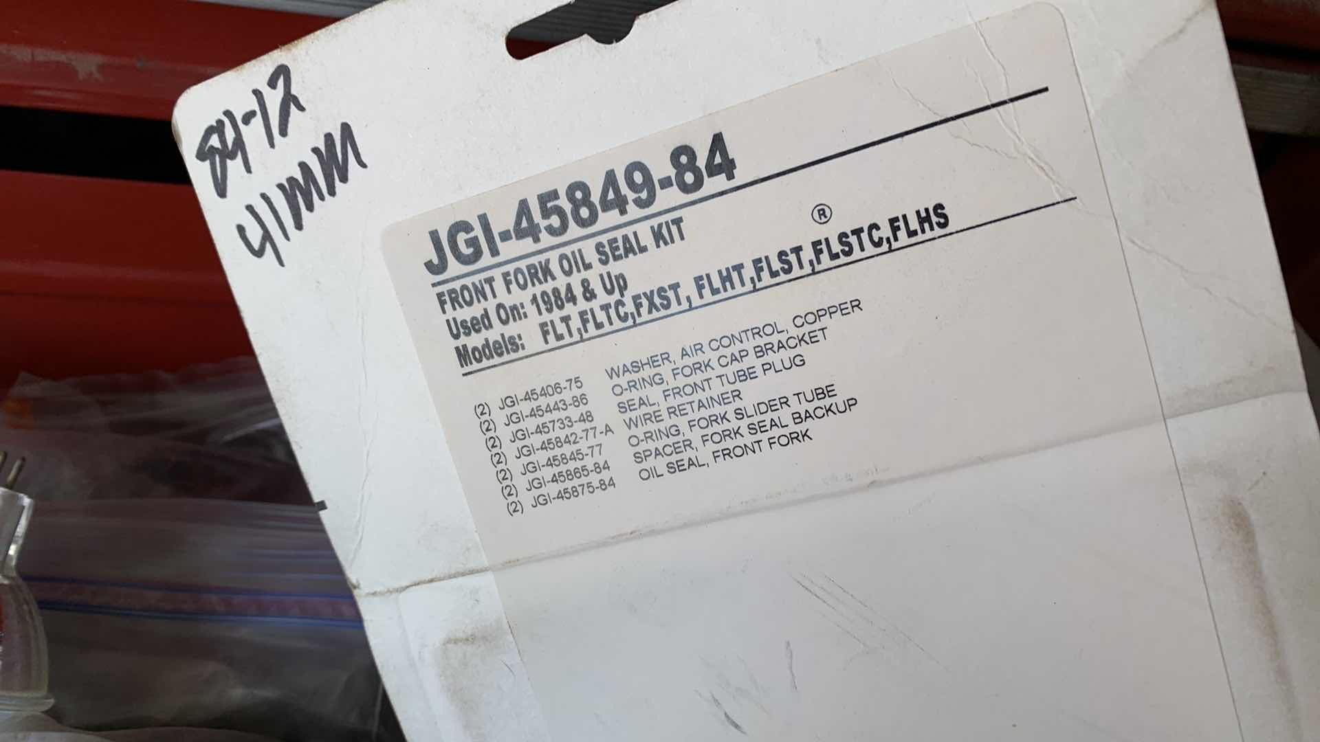 Photo 1 of MOTORCYCLE GASKETS, LIGHTS, AND HARDWARE