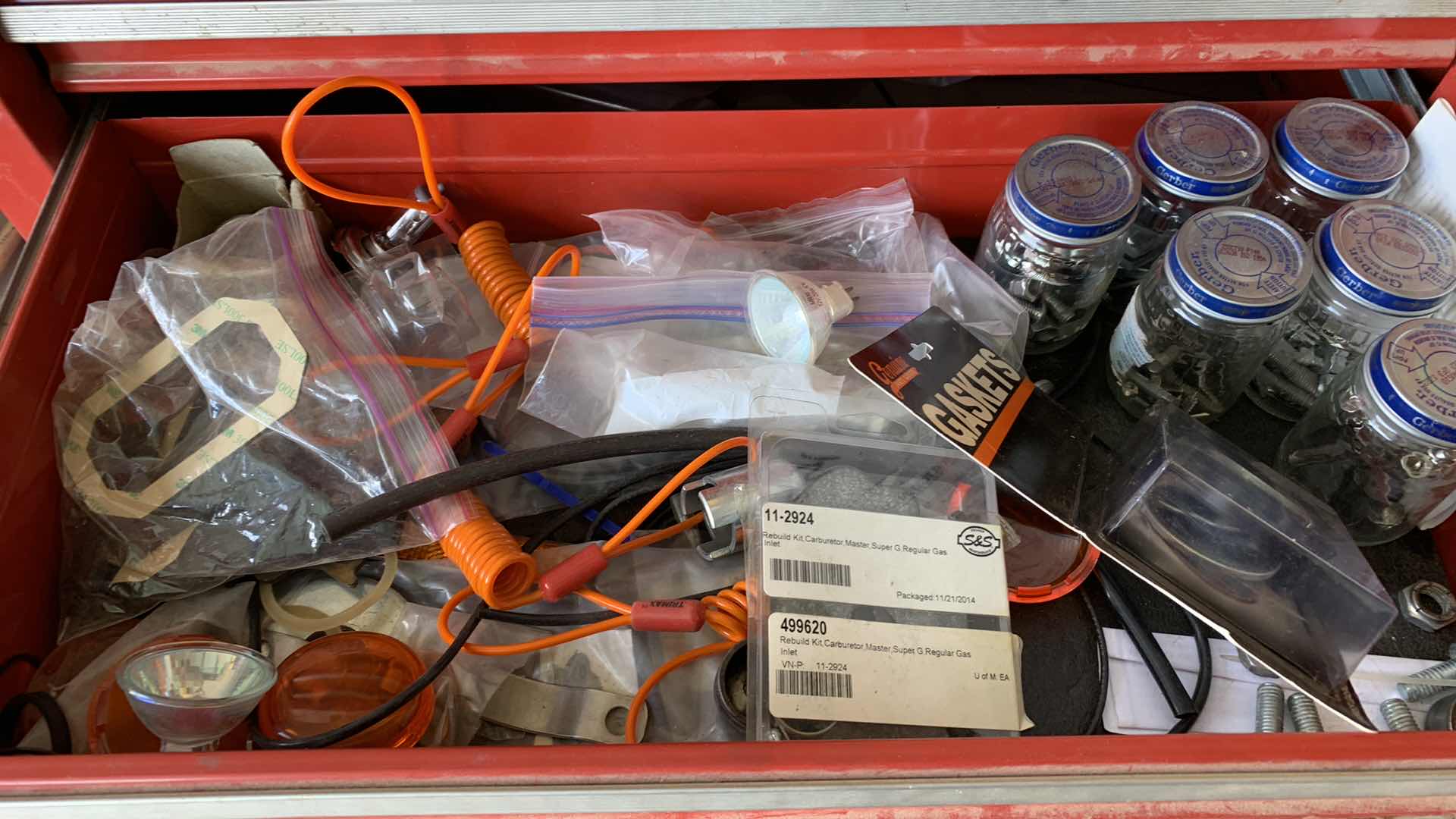 Photo 1 of MOTORCYCLE GASKETS, LIGHTS, AND HARDWARE