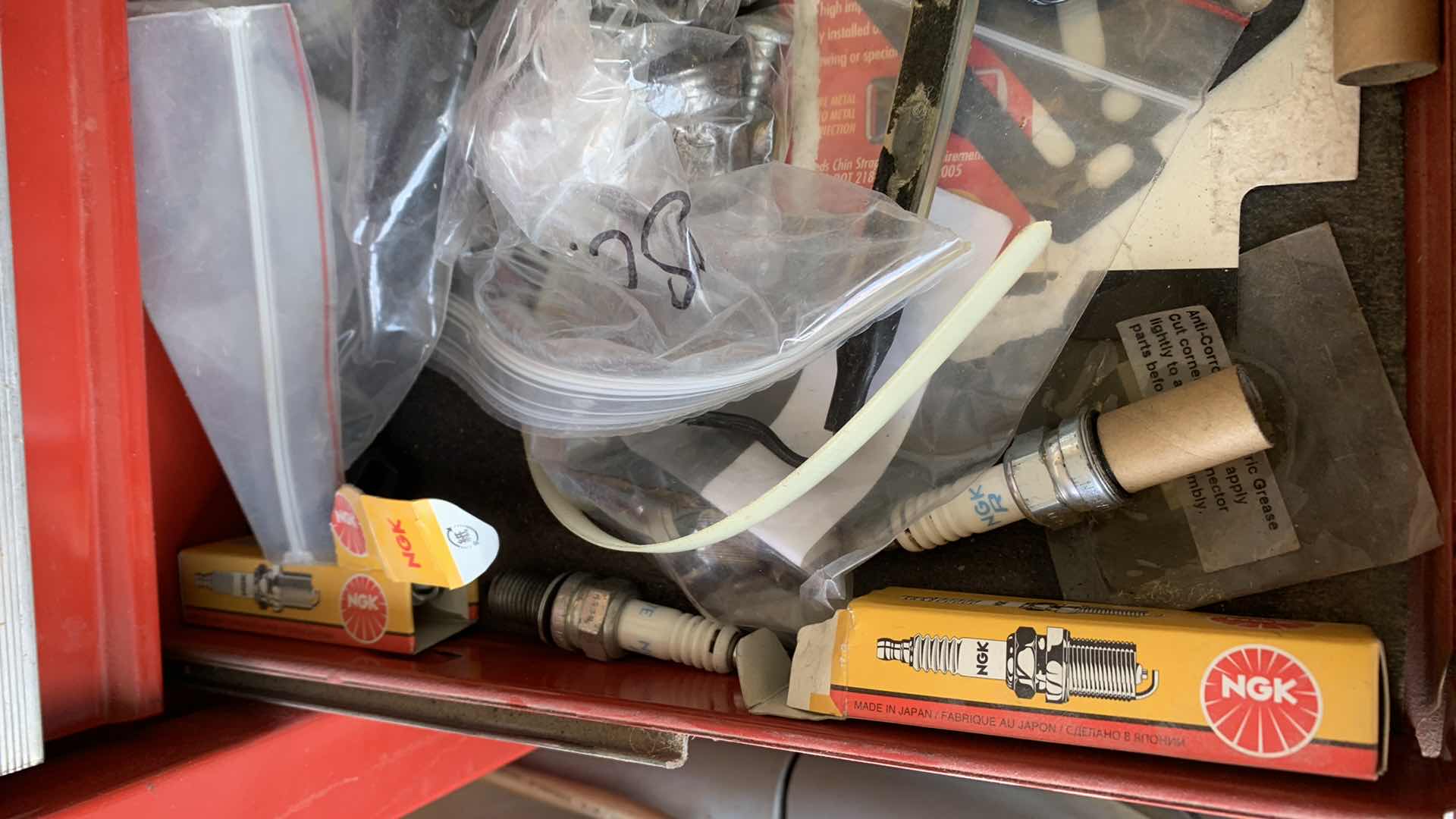 Photo 1 of MOTORCYCLE HARDWARE INCLUDING HARLEY DAVIDSON AXEL BOLT