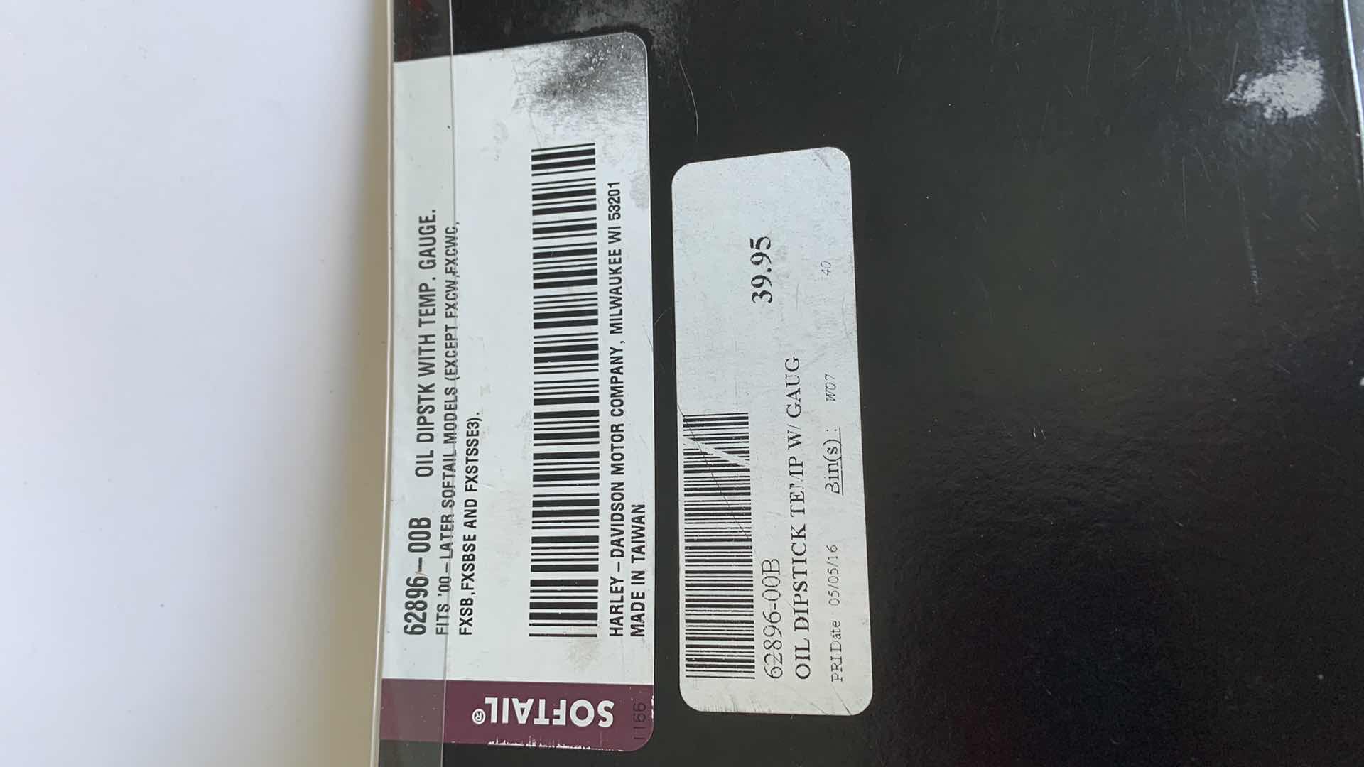 Photo 1 of HARLEY DAVIDSON SOFTAIL OIL DIPSTICK WITH TEMPERATURE GAUGE