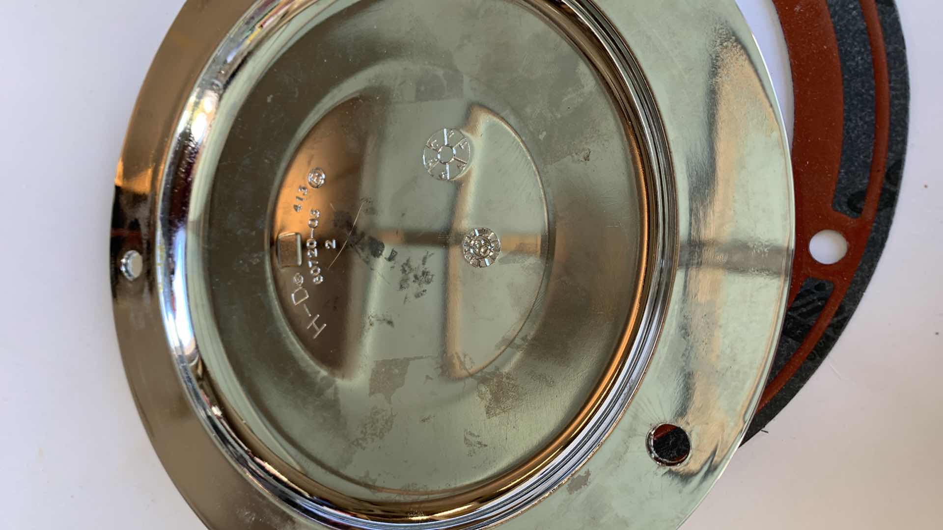 Photo 1 of 2003 HARLEY DAVIDSON 100TH ANNIVERSARY CHROME DERBY COVER