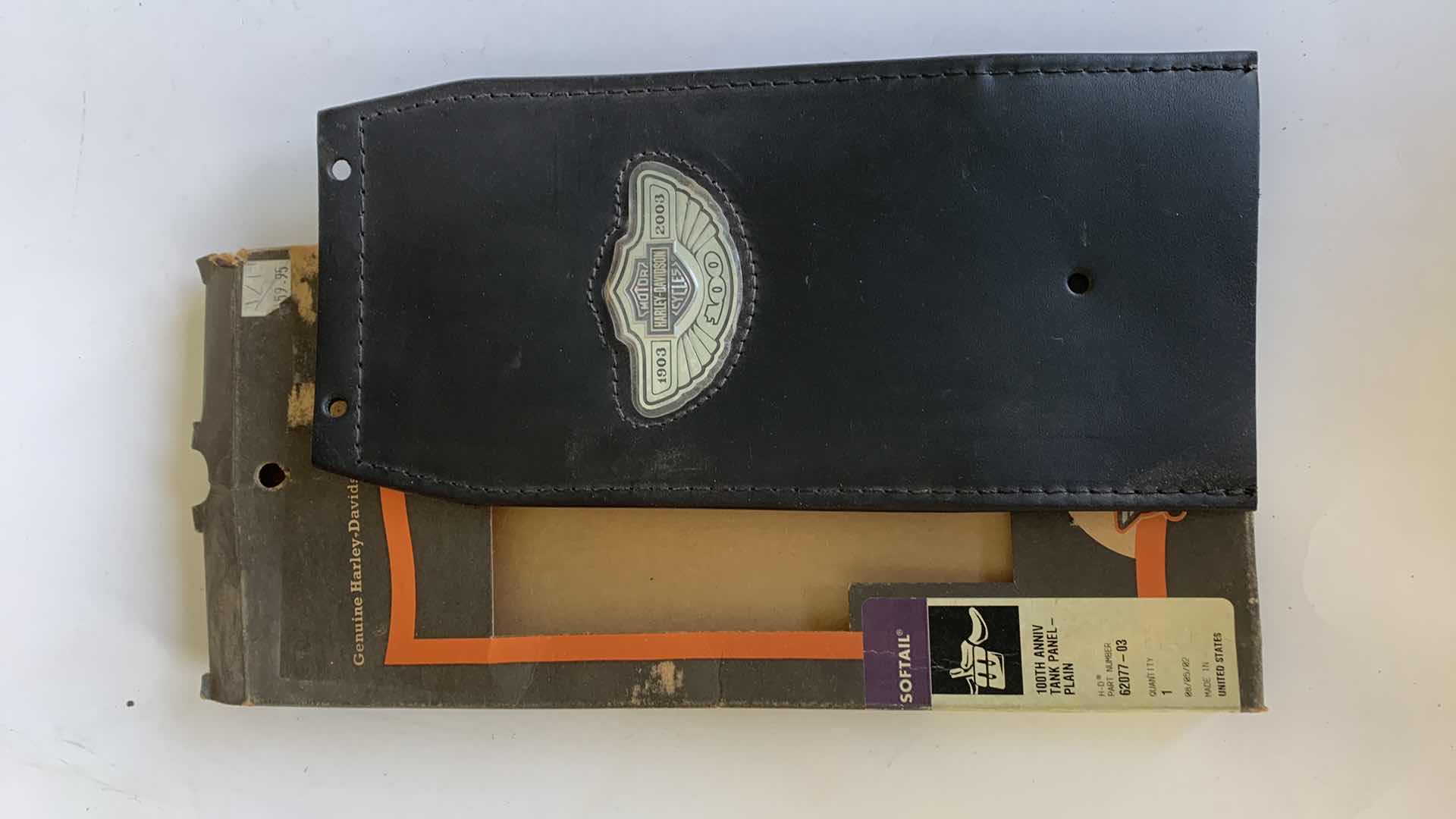 Photo 1 of 2003 HARLEY DAVIDSON 100TH ANNIVERSARY TANK PANEL PLAIN SOFTAIL