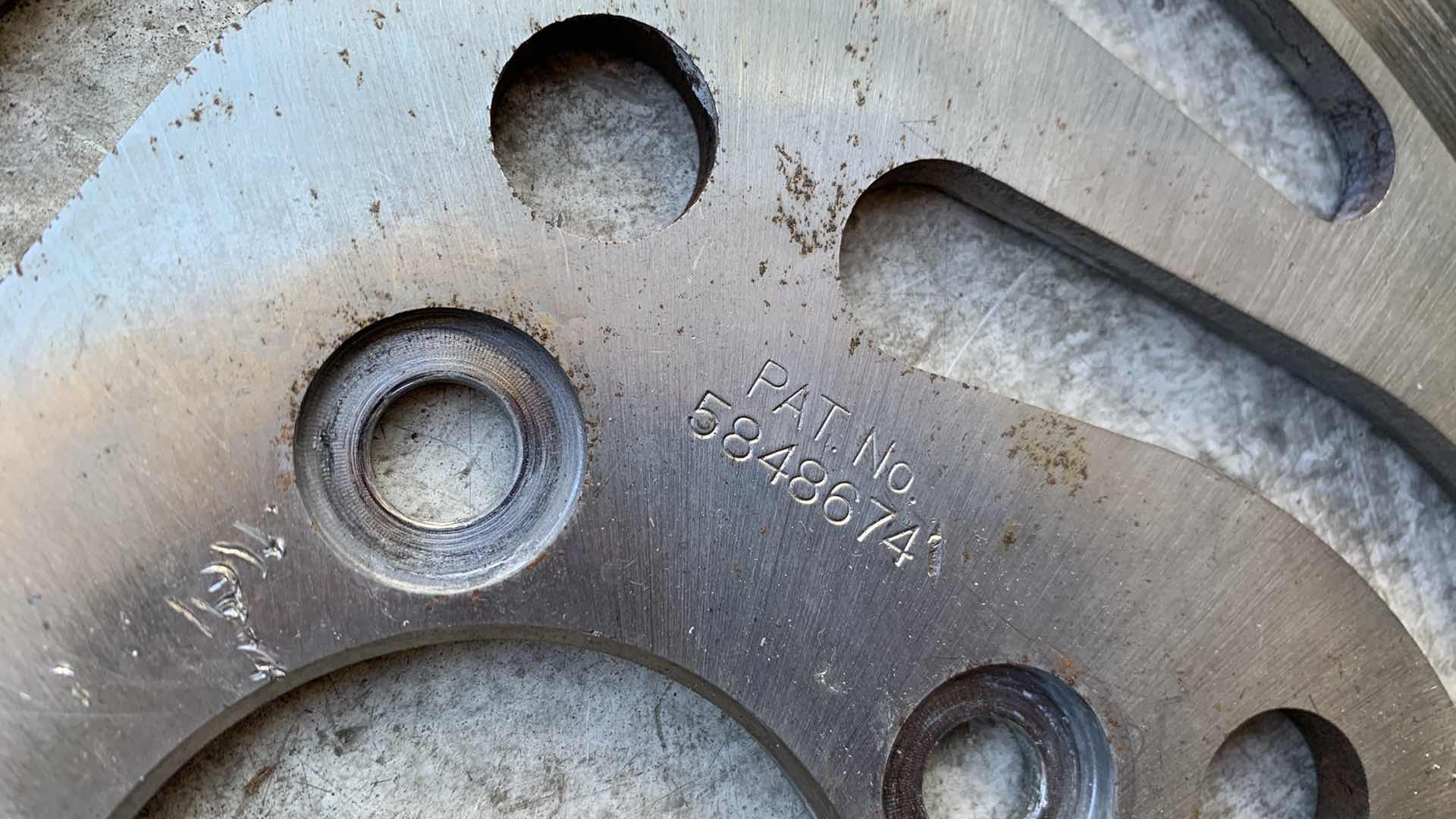 Photo 1 of HARLEY DAVIDSON CHROME REAR PULLEY COVER AND REAR BRAKE ROTOR