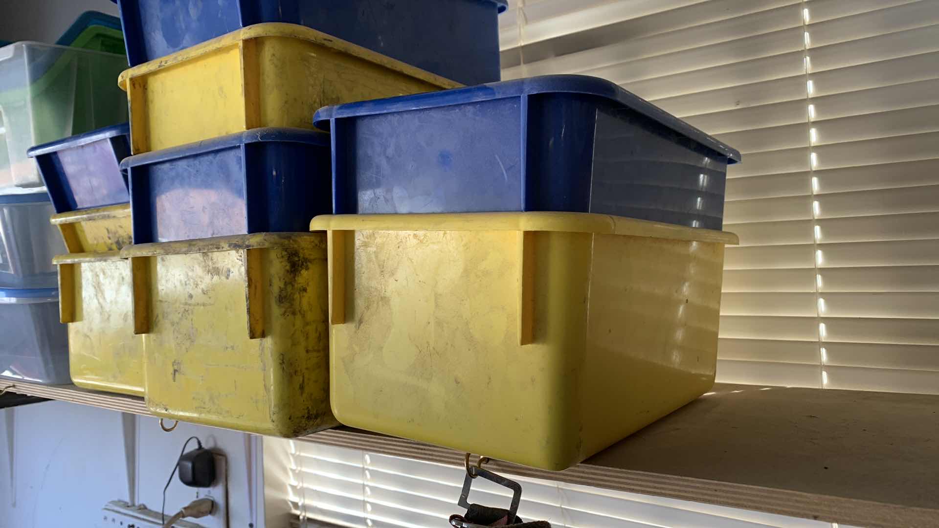 Photo 1 of ASSORTED STORAGE BINS