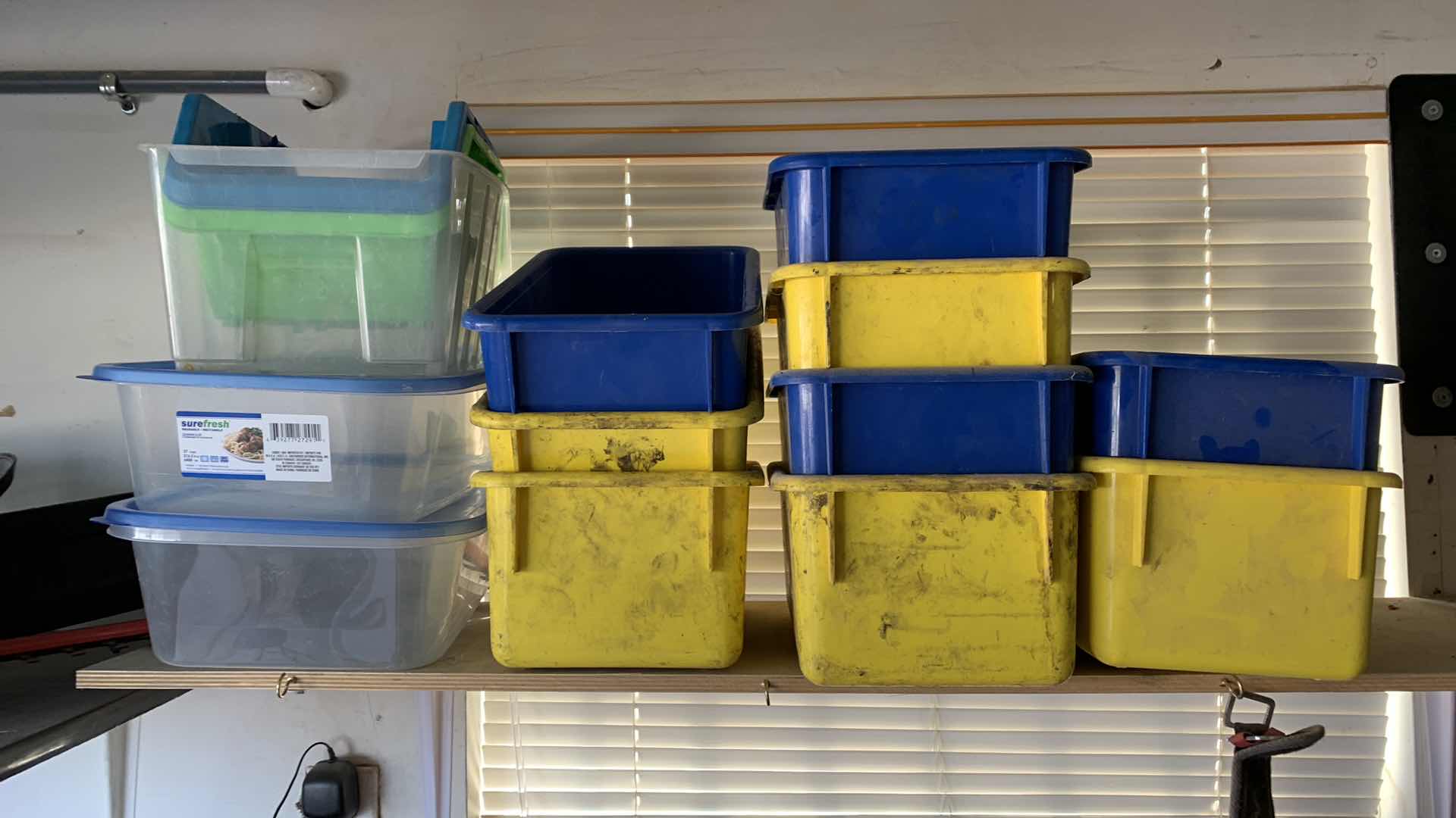 Photo 1 of ASSORTED STORAGE BINS