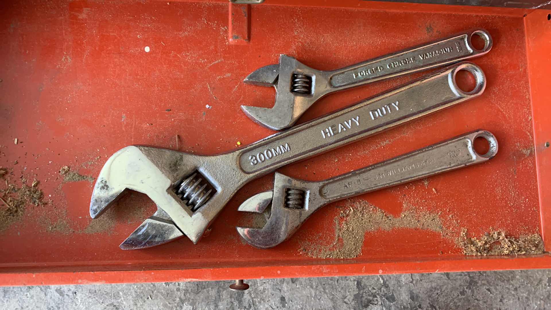 Photo 1 of ASSORTED CRESCENT WRENCHS LARGEST 12"