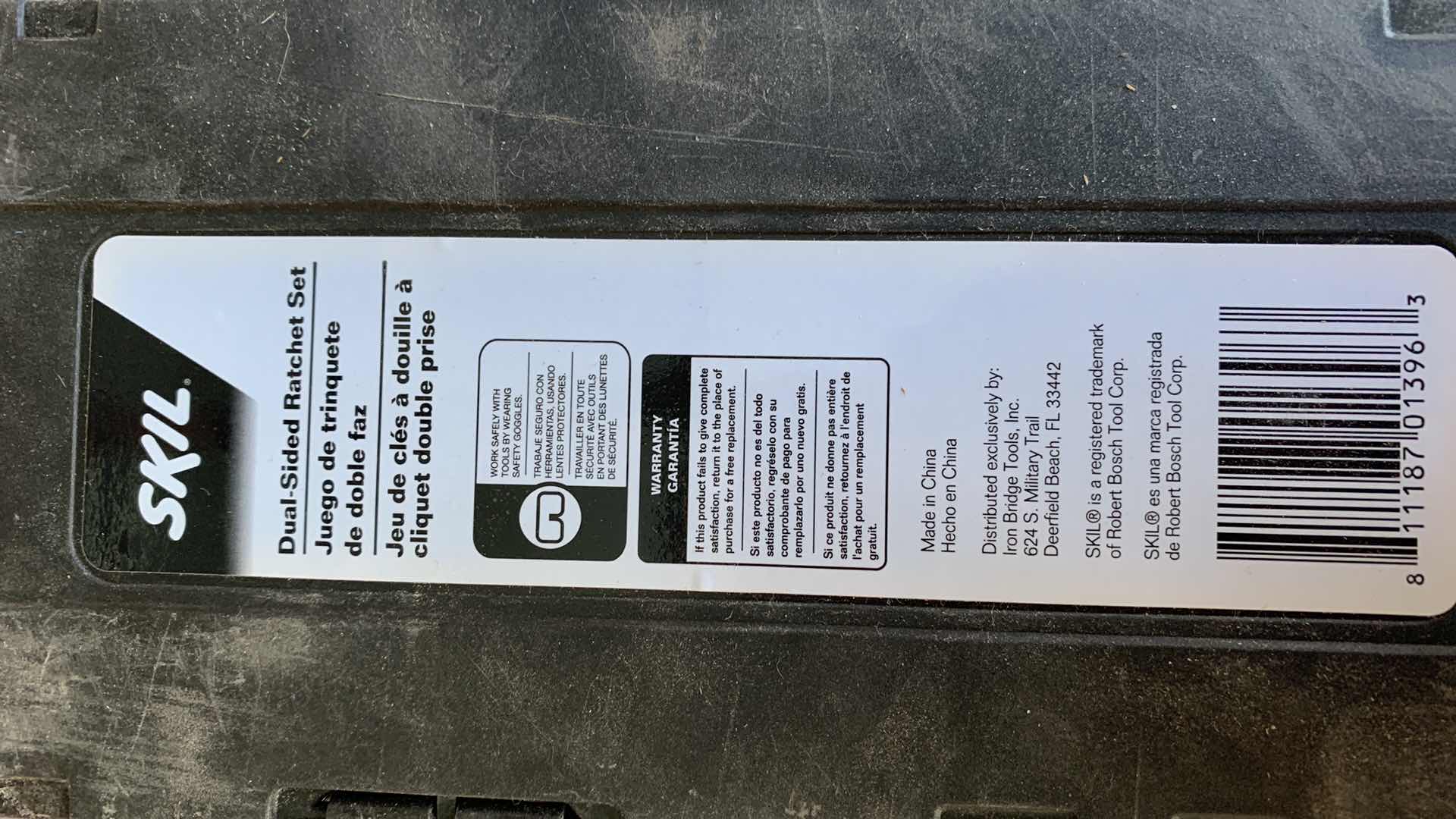 Photo 1 of SKIL DUAL SIDED RATCHET SET