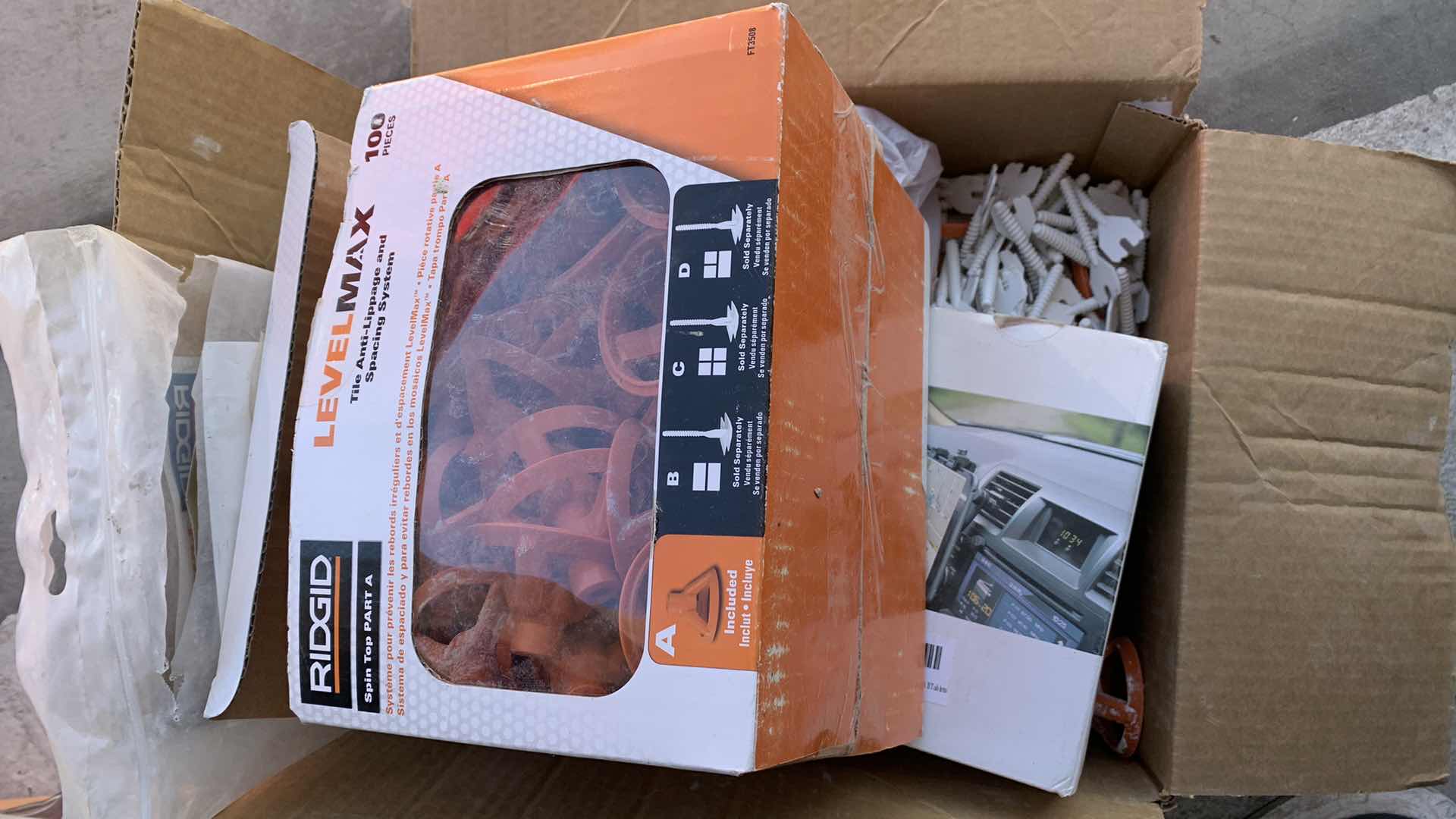 Photo 1 of ASSORTED TILE LAYING SPACERS