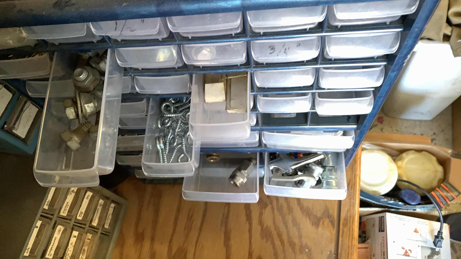 Photo 7 of ASSORTED NUTS, BOLTS, FASTENERS, ECT