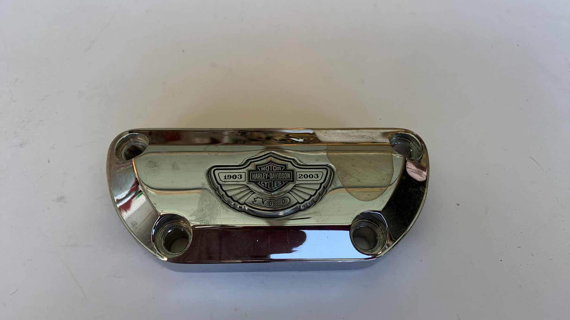 Photo 1 of HARLEY DAVIDSON 100TH ANNIVERSARY HANDLEBAR TOP OF CLAMP