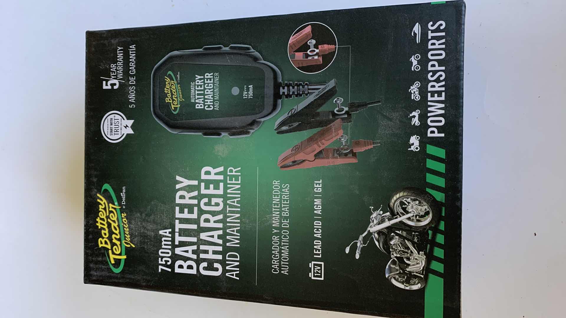 Photo 1 of MOTORCYCLE BATTERY CHARGER AND MAINTAINER