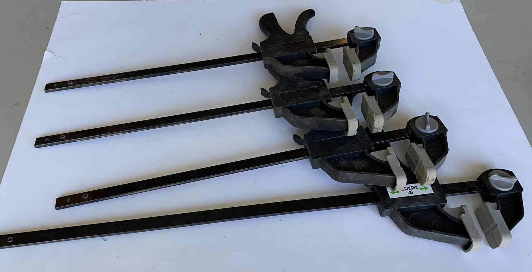 Photo 1 of FOUR WOOD WORKING CLAMPS