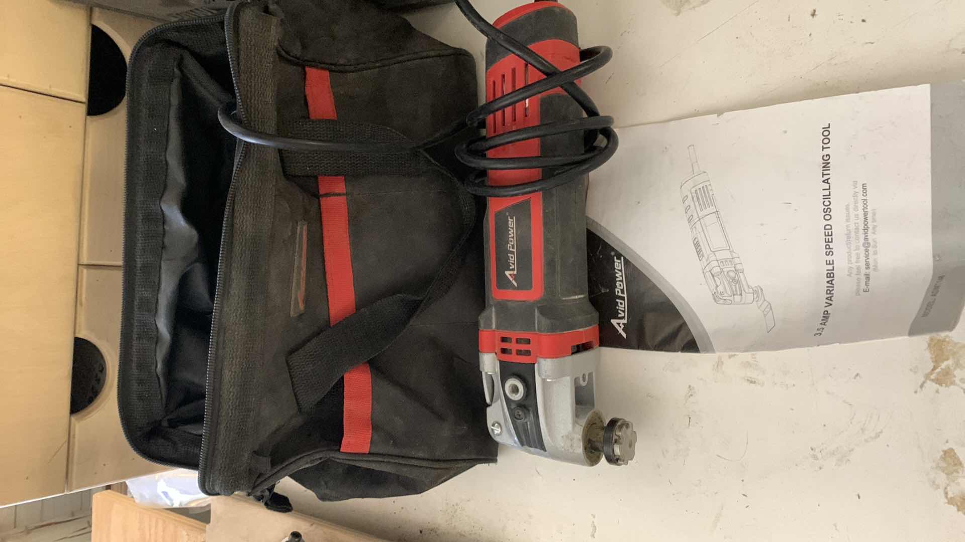 Photo 1 of AVID POWER 3.5 AMP VARIABLE SPEED OSCILLATING TOOL
