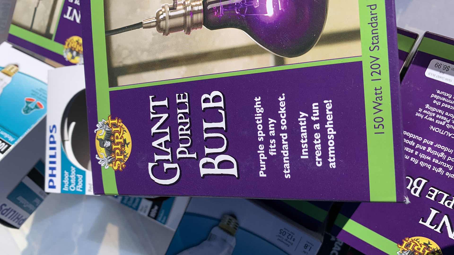 Photo 1 of GIANT PURPLE BULBS AND OTHER COLORS