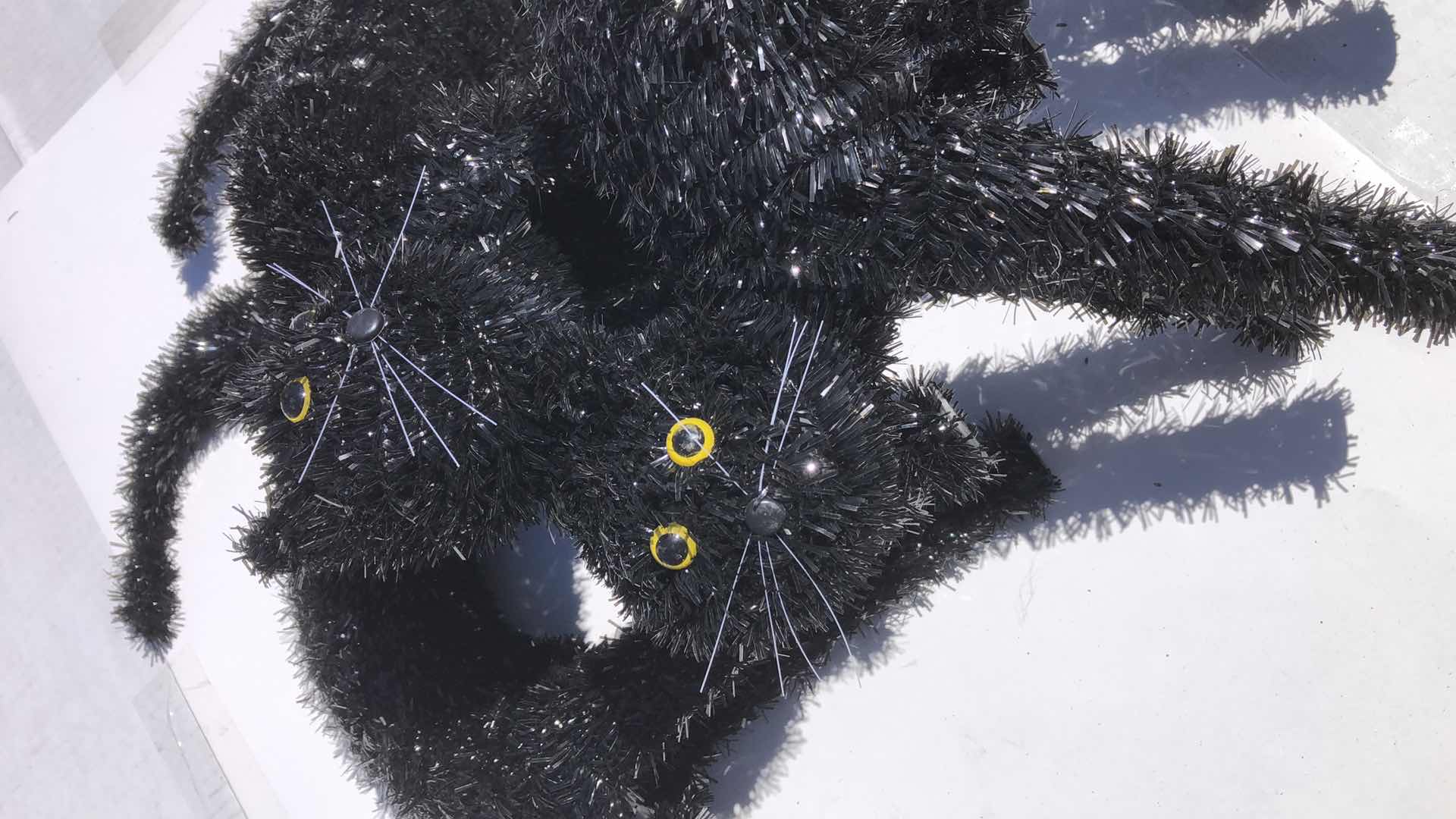 Photo 1 of HALLOWEEN BLACK CATS 18” TALL