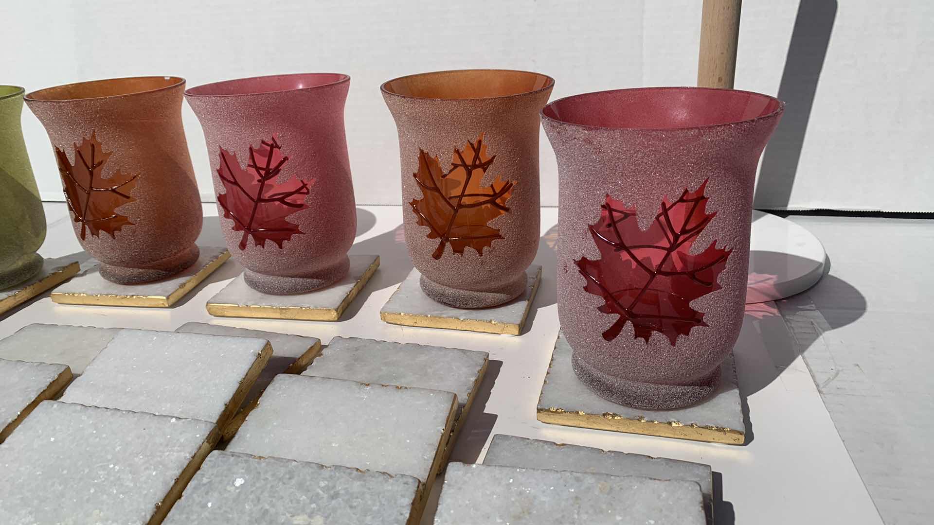 Photo 1 of FALL CANDLE DECORATIONS