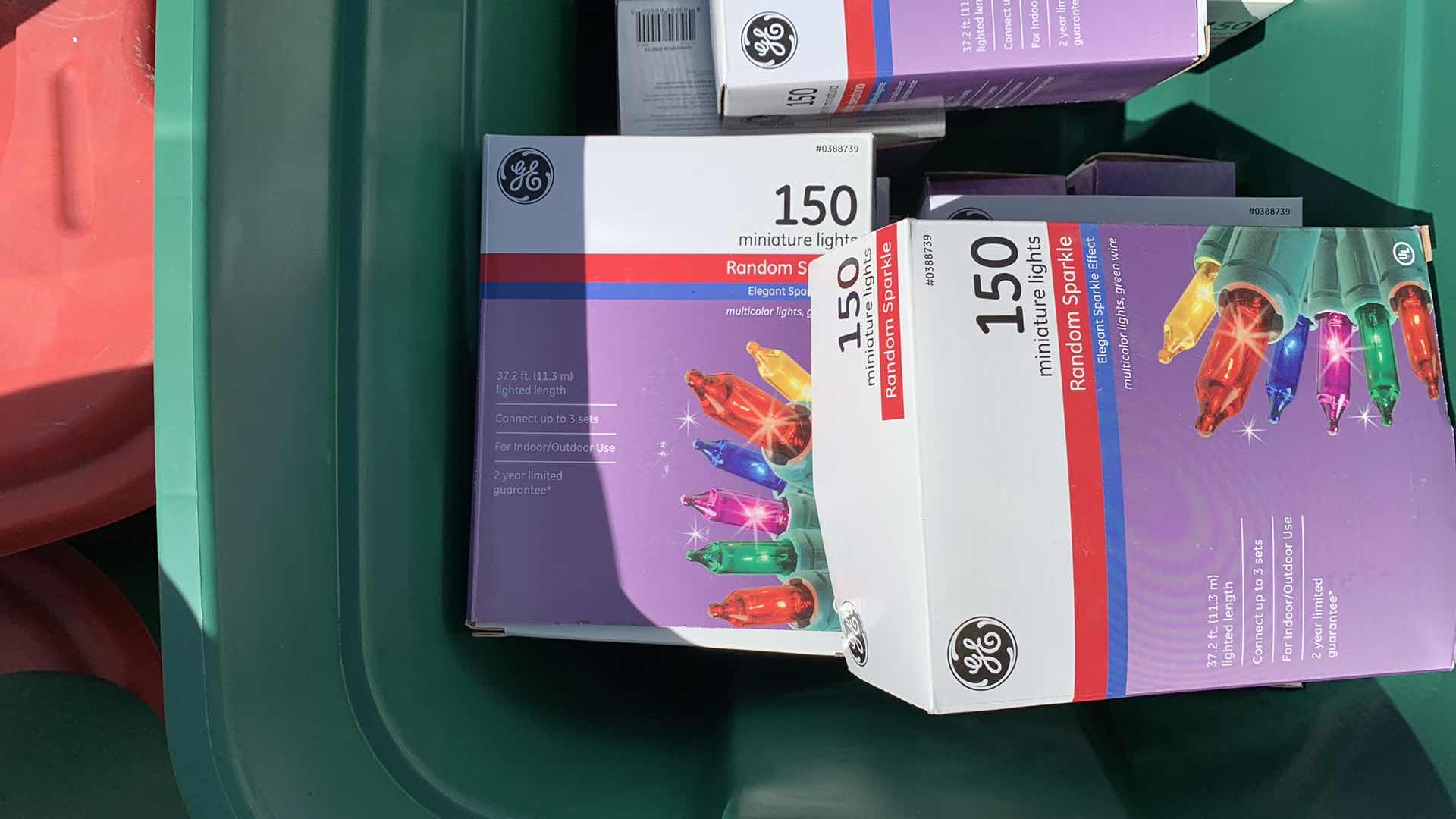 Photo 1 of 8 BOXES OF 150 CT MINIATURE CHRISTMAS LIGHTS