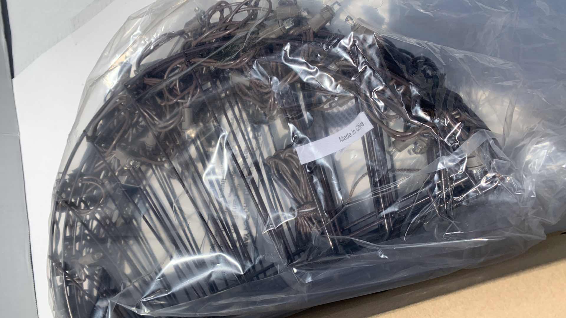 Photo 1 of FOUR 15” PRE LIT FOLD FLAT SPHERE LIGHTS