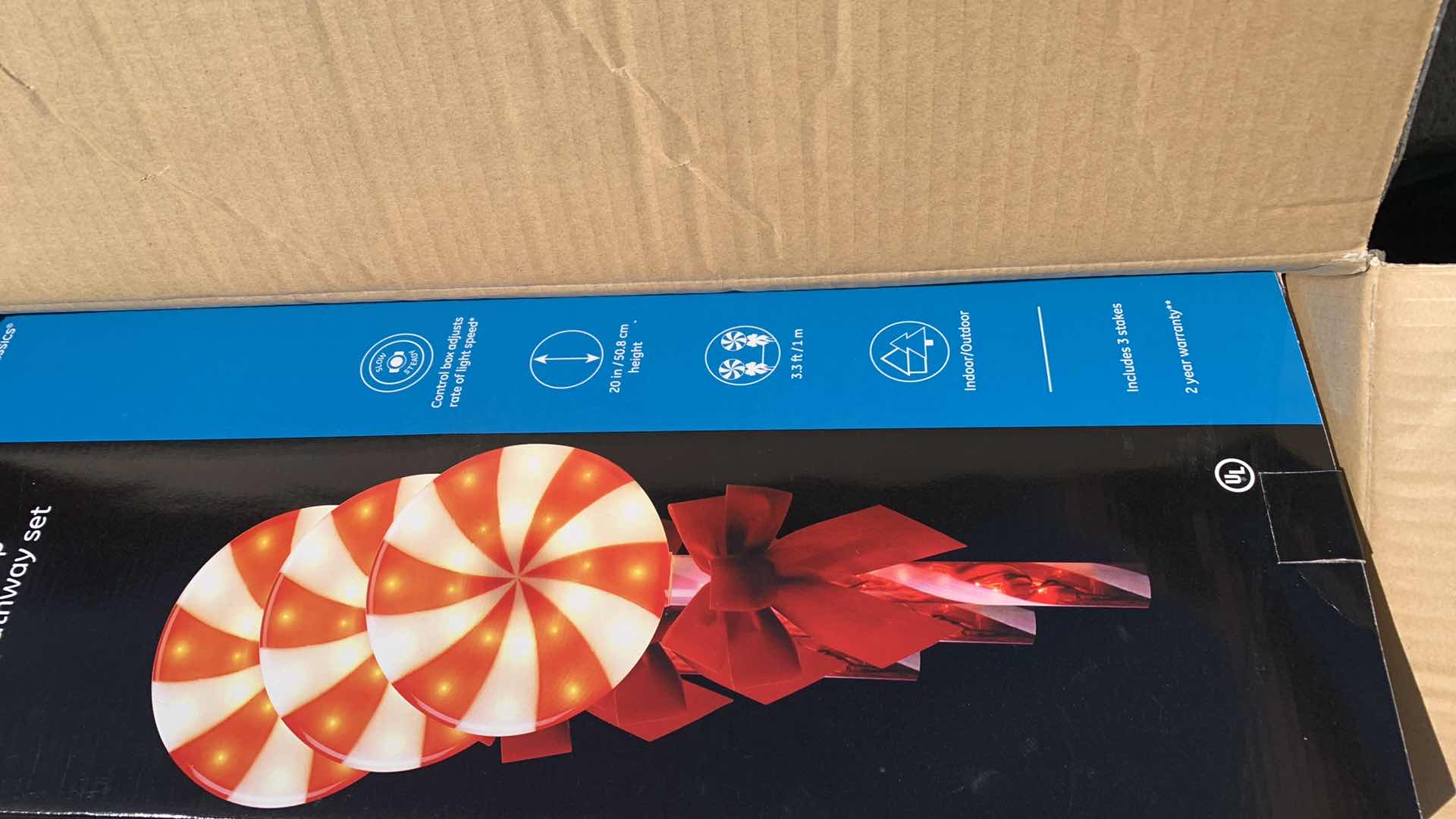 Photo 1 of 5 BOXES OF 3 CT 108 LIGHT LOLLIPOP MOTION PATHWAY SET