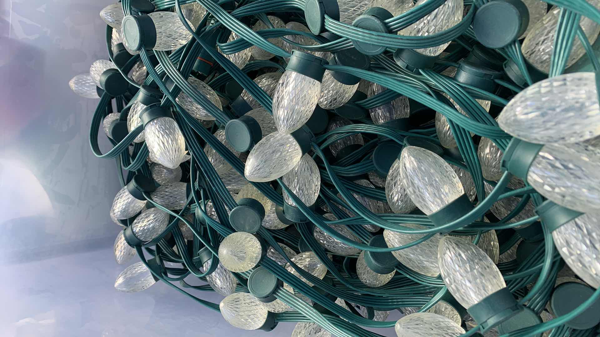 Photo 1 of CLEAR CHRISTMAS LIGHTS