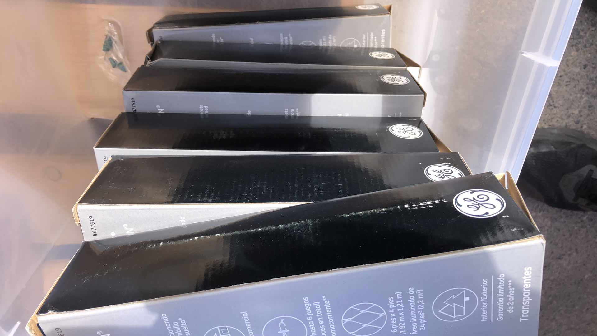 Photo 1 of 6 BOXES OF 150 COUNT PRO-LINE CONSTANT ON CLEAR CHRISTMAS LIGHTS