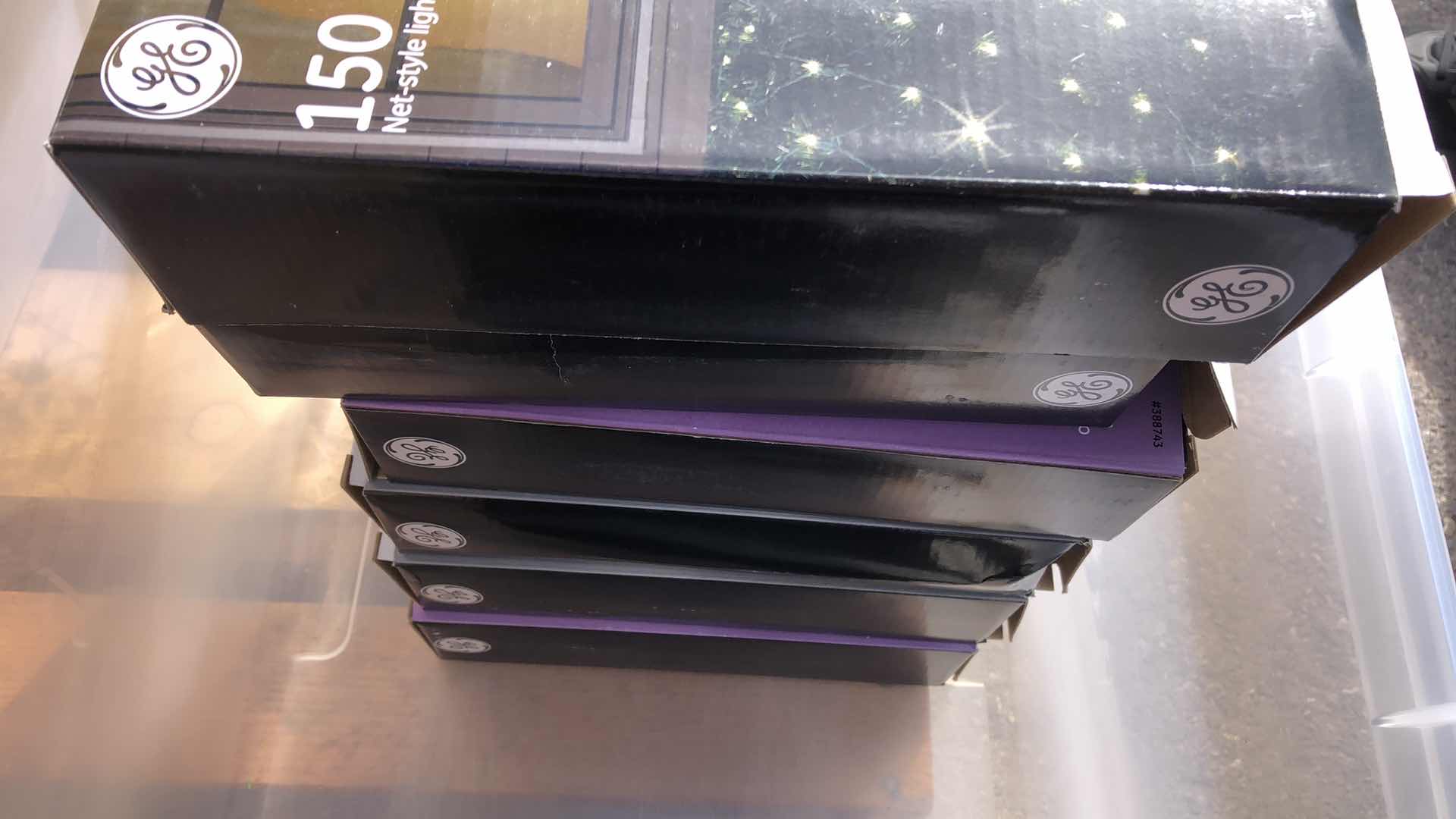 Photo 2 of 6 BOXES OF 150 COUNT RANDOM SPARKLE CLEAR CHRISTMAS LIGHTS