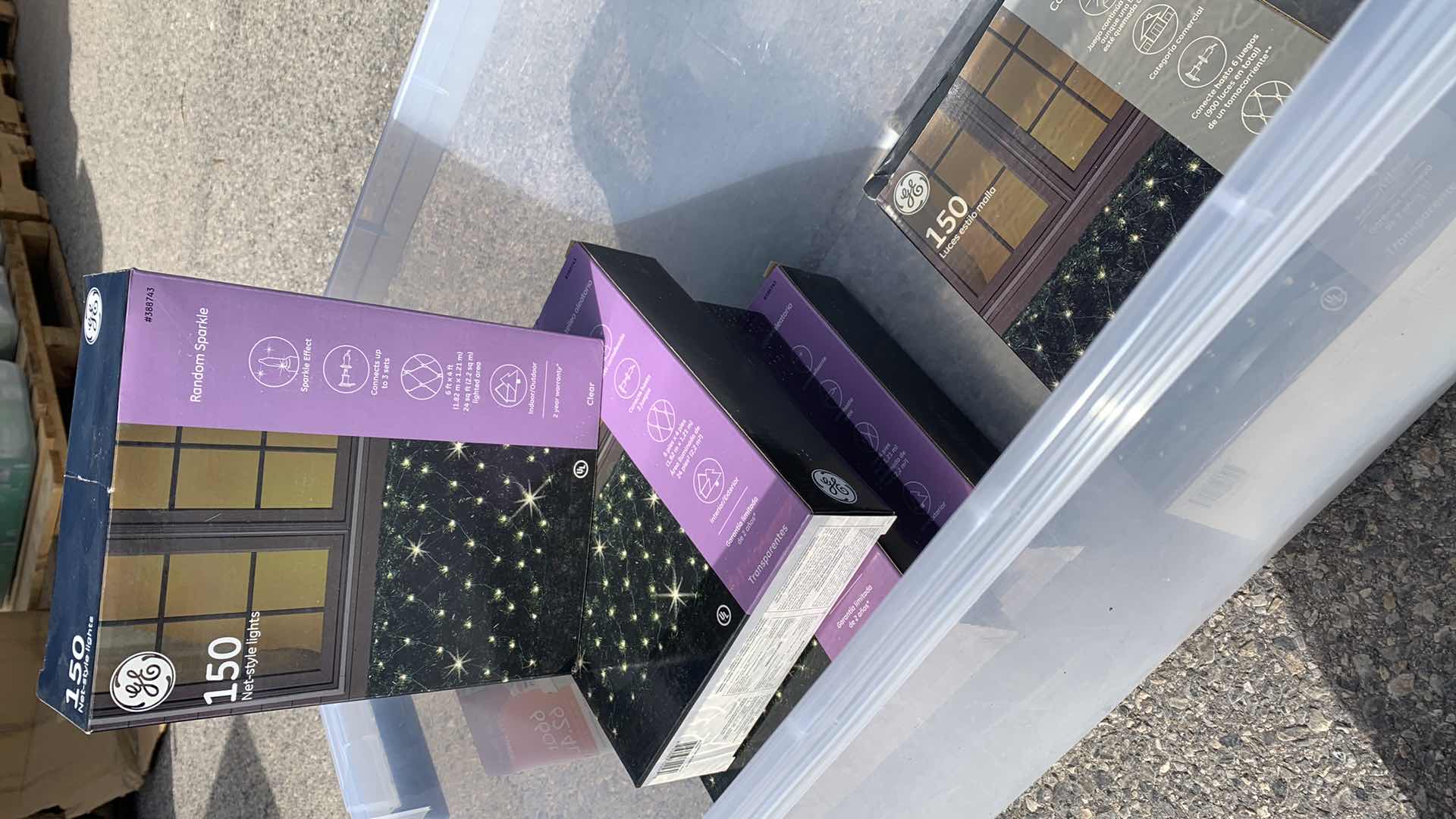 Photo 1 of CHRISTMAS LIGHTS LED, 5 BOXES