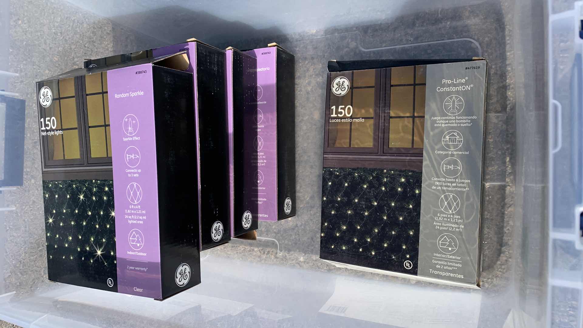 Photo 1 of CHRISTMAS LIGHTS LED, 5 BOXES