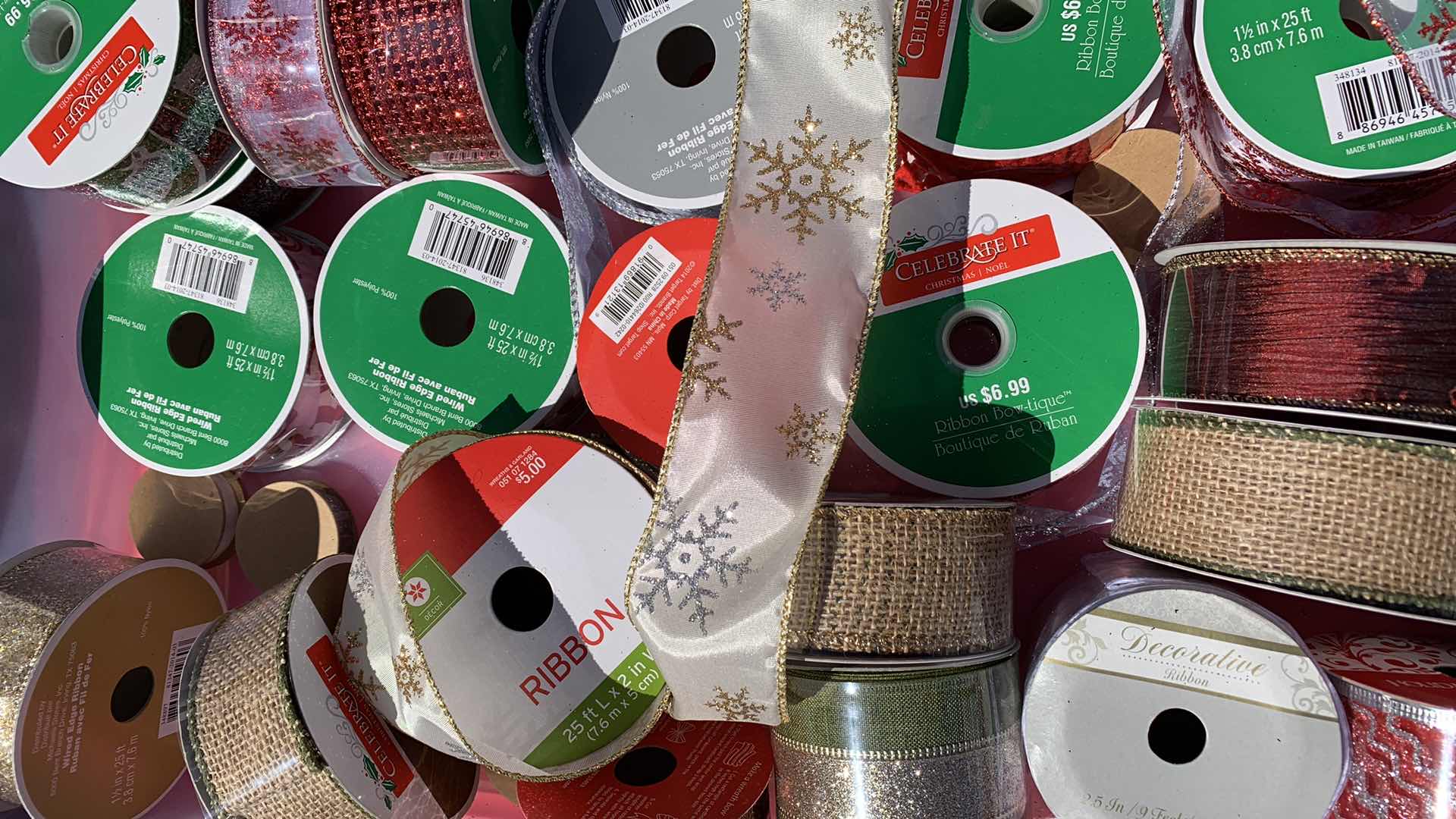 Photo 1 of CHRISTMAS RIBBONS