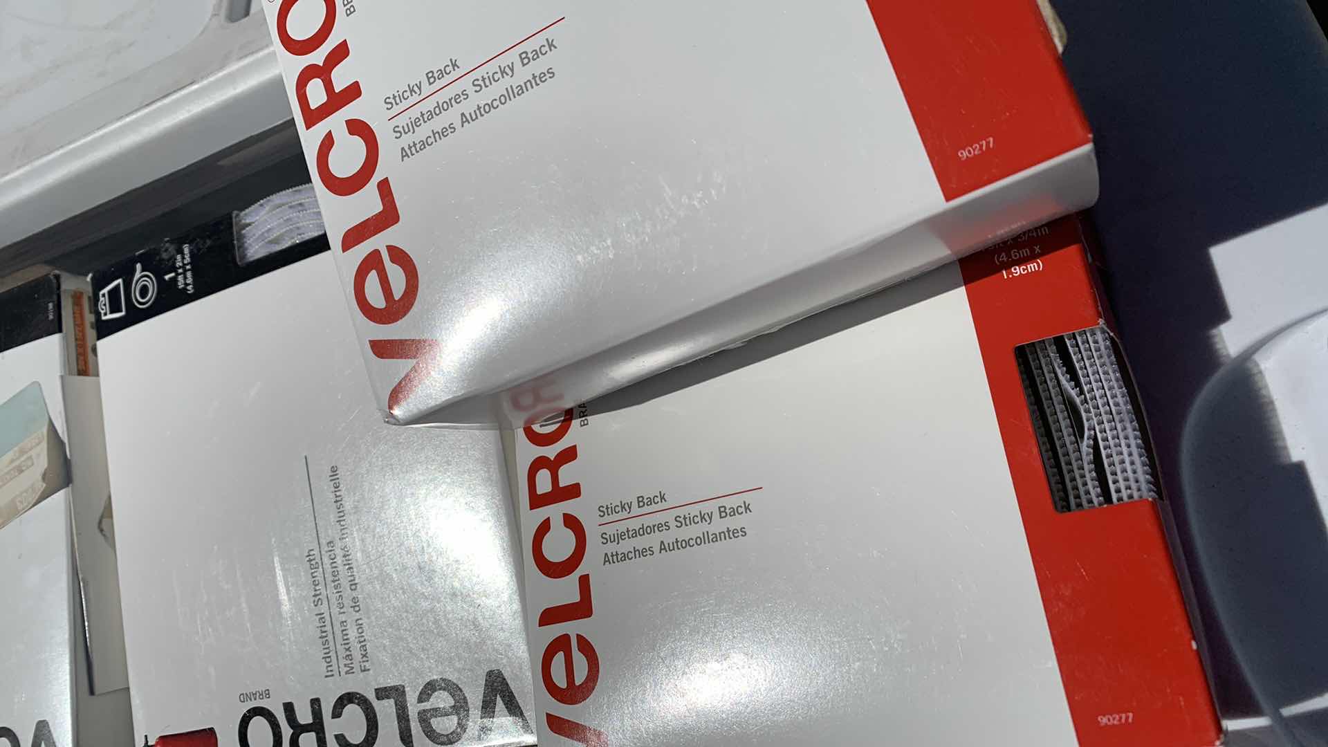 Photo 1 of 7 BOXES OF VELCRO