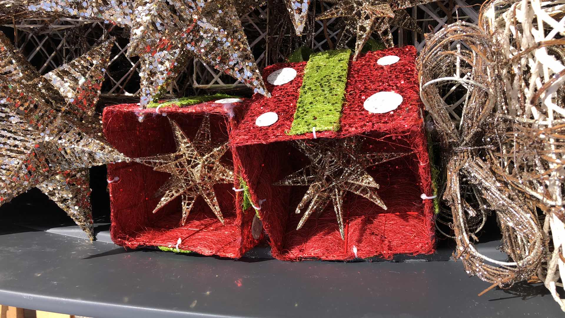 Photo 1 of EXTRA LARGE CONTAINER OF CHRISTMAS DECOR