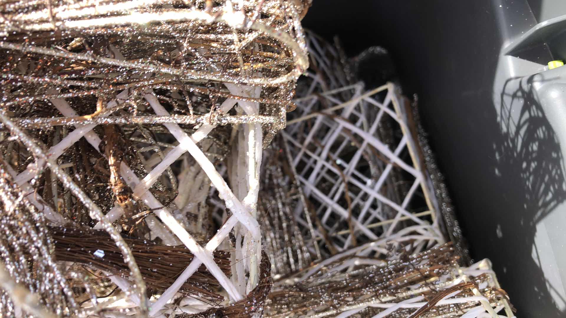 Photo 1 of EXTRA LARGE CONTAINER OF CHRISTMAS DECOR