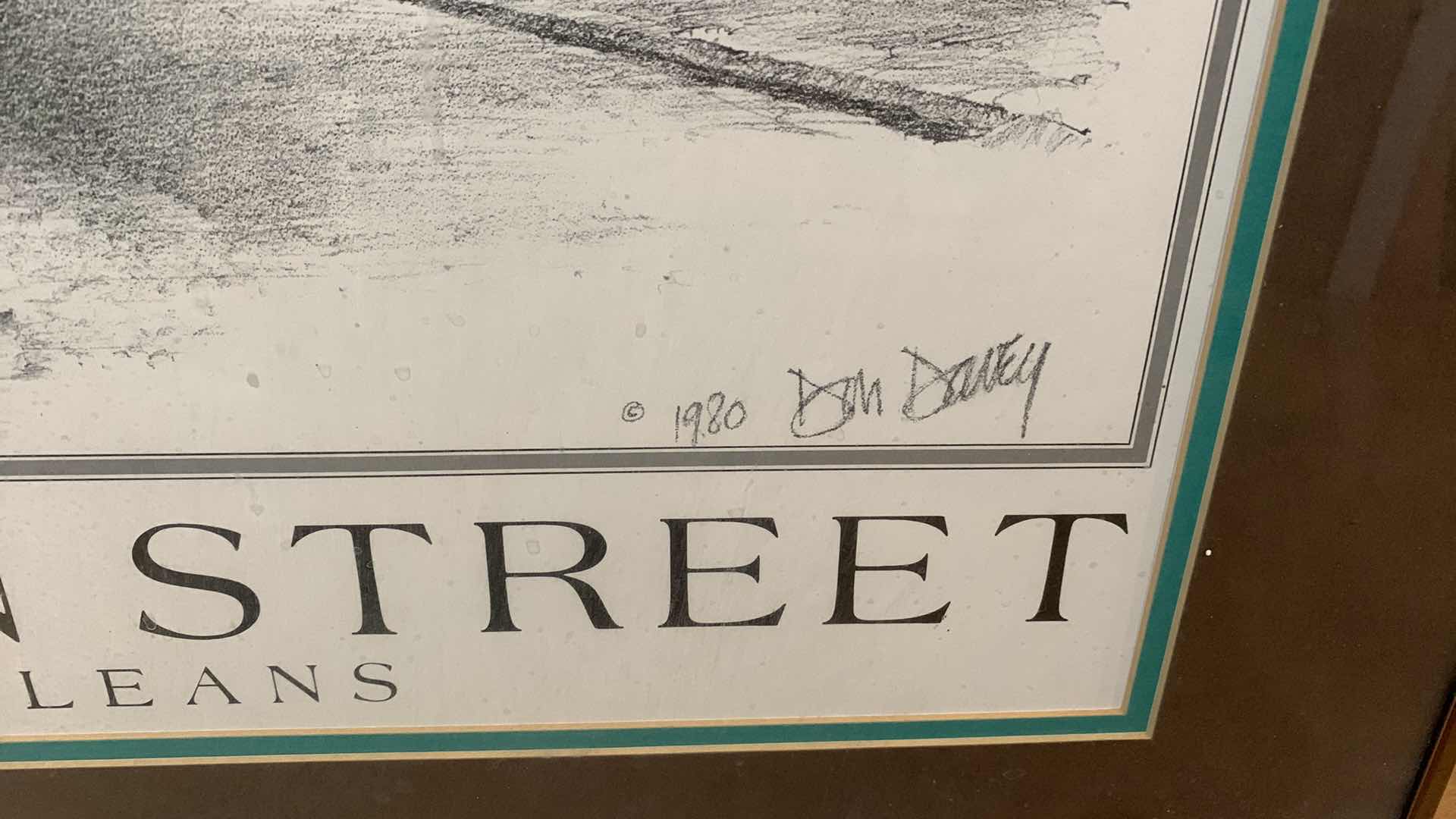 Photo 1 of BOURBON STREET PRINT 26” X 22”