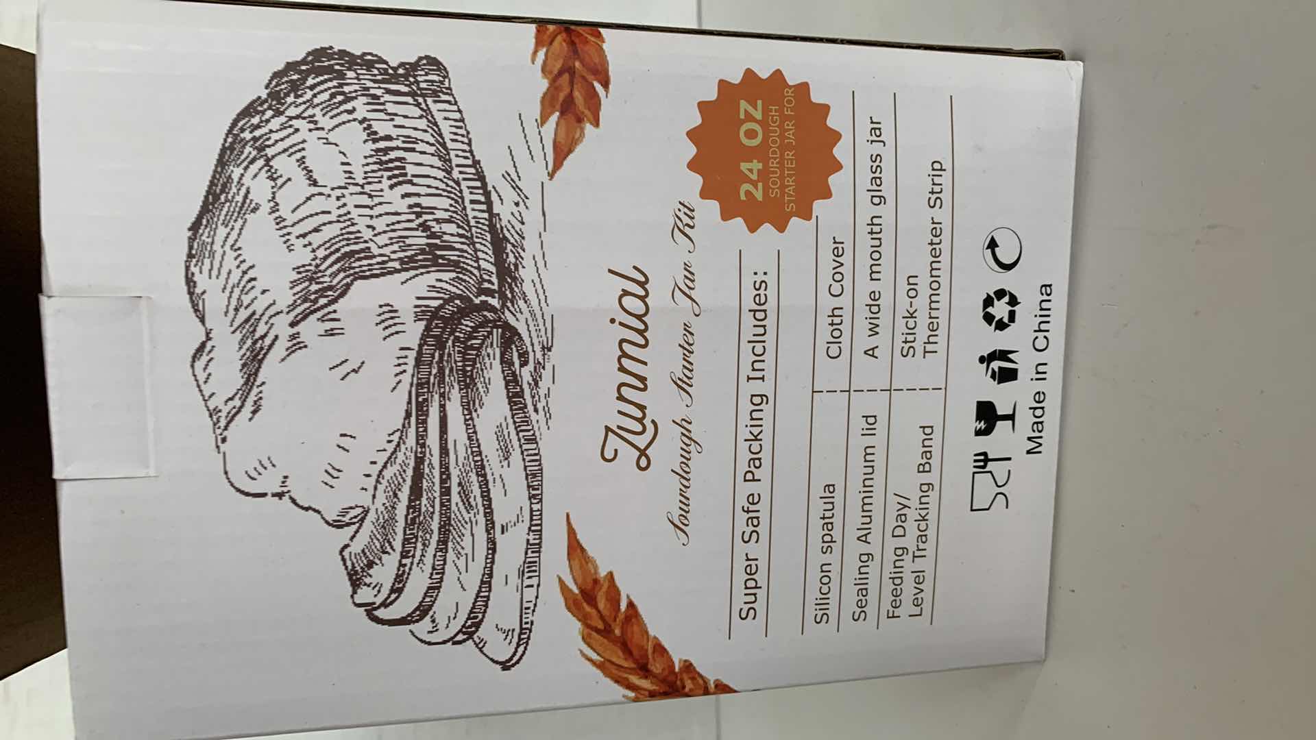 Photo 1 of ZUNMIAL SOURDOUGH STARTER JAR KIT