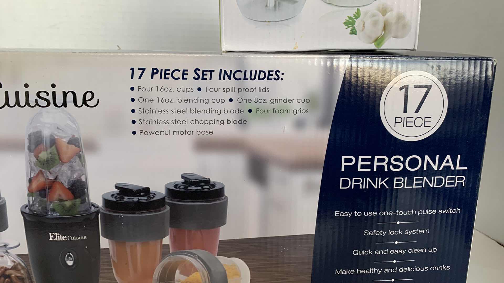 Photo 1 of ELITE CUISINE PERSONAL DRINK BLENDER AND SPEEDY CHOPPER