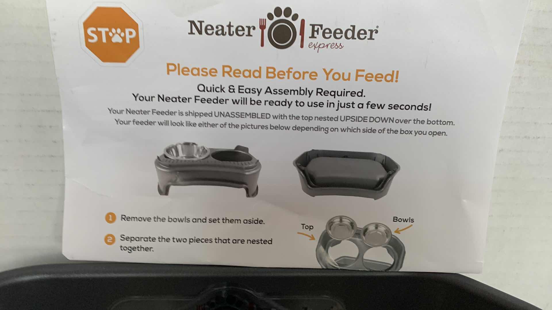 Photo 1 of NEATER FEEDER ANIMAL BOWLS